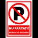 indicator nu parcati nu blocati intrarea